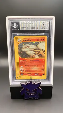 Arcanine Skyridge Holo Rare Foil H2/H32 Pokemon E Reader Vintage Nintendo BGS 9 - Image 1