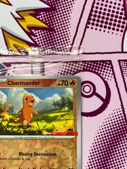 Pokemon TCG - Charmander 004/165 - S&V 151 - GameStop Stamp Promo - SEALED - Image 4
