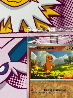Pokemon TCG - Charmander 004/165 - S&V 151 - GameStop Stamp Promo - SEALED - Image 5
