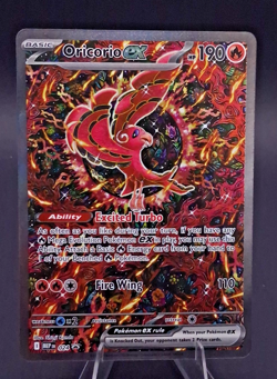 Oricorio ex 024 Black Star Promo Mega Evolution UPC Pokemon TCG Shinji Kanda NM - Image 1