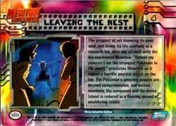 Pokemon TCG Leaving the Nest Pokemon Topps Mewtwo Strikes Back 4 - Image 2