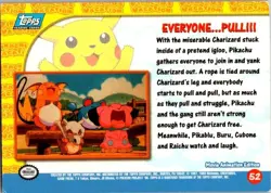 Pokemon TCG Everyone...Pull!!! Pokemon Topps Pikachu's Vacation 52 Regular - Image 2