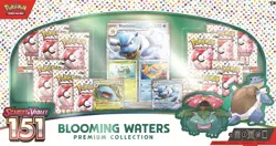 Pokemon 2 -pack 151 Blooming Waters Premium Collection RARE-SEALED SHIPS ONEDAY - Image 1