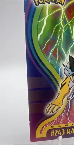 2001 topps Pokemon Johto League Champions Non Holo Foil #243 Raikou - Image 2