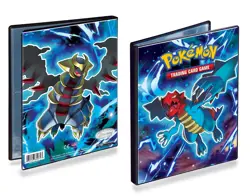 Pokemon Plasma Storm 4 Pocket binder album portfolio w/Druddigon & Giratina - Image 1