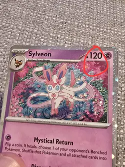 Sylveon (Cosmos Holo, Partial Swirl) - 172 - Scarlet & Violet Promo - NM/M - Image 1