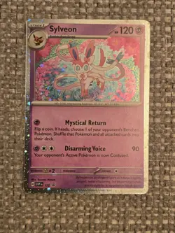 Sylveon (Cosmos Holo, Partial Swirl) - 172 - Scarlet & Violet Promo - NM/M - Image 2