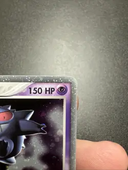 2004 Pokemon EX Fire Red & Leaf Green Gengar EX 108/112 Grader/swirl - Image 4