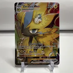 Pokemon TCG Crown Zenith Galarian Gallery Zeraora VMAX GG42/GG70 NM One Owner - Image 1