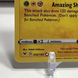 2020 Pokemon TCG Vivid Voltage Raikou Amazing Rare 050/185 NM One Owner - Image 4