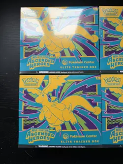 Pokemon TCG: Ascended Heroes Pokemon Center Elite Trainer Box ETB - Brand New x4 - Image 2