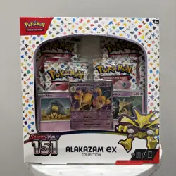 151 Alakazam ex Collection Box Pokemon Scarlet & Violet TCG **SEALED/NEW** - Image 1