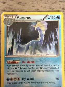 Aurorus Normal Rare XY - Furious Fists 26/111 NM Pokemon TCG MP-LP - Image 3