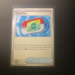 Pokemon Poke Pad 198/217 Ascended Heroes Trainer Mint/NM - Image 1