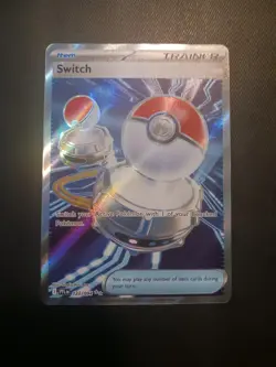 Pokemon TCG Switch 123/094 Double Ultra Rare Full Art Phantasmal Flames - Image 1