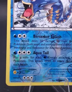 Pokemon TCG Gyarados 20/98 XY Ancient Origins Reverse Holo Rare Gen 1 LP - Image 5