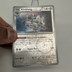 Pokemon TCG -Klinklang 101/142-Reverse Holo Rare-NM/M, FAST SHIPPING - Image 1