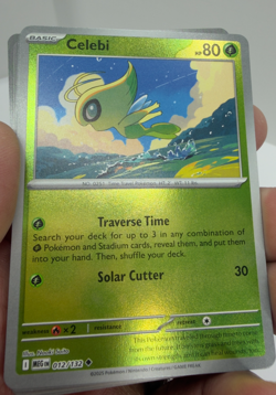 Celebi 012/132 Me01: Mega Evolution Reverse Holo - Pokemon TCG NM - Image 2