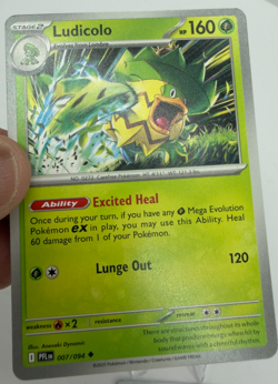 Ludicolo 007/094 - Regular - Pokemon TCG: Phantasmal Flames NM - Image 2