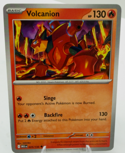 Pokemon TCG Volcanion 025/132 – Mega Evolutions – NM - Image 1