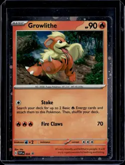 Growlithe - SVP024 / S&V Cosmos Black Star Promo Ultra 2023 (NM) / Pokemon TCG - Image 1