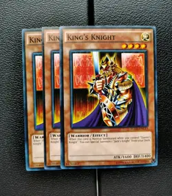 Yu-Gi-Oh - Kings Knight 3X - Full Playset - Image 1