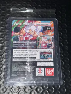 One Piece TCG Monkey D. Luffy College Basketball US Voyage Promo (Sealed) - Image 2