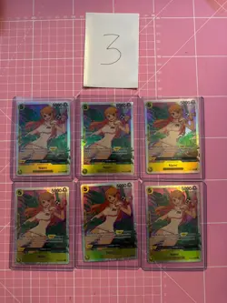One Piece Nami OP08-106 SR lot of 6 - Image 1
