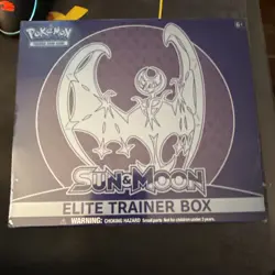 Pokemon TCG Sun & Moon Elite Trainer Box Lunala Booster English Factory Sealed - Image 1