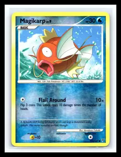 💥 Pokemon Magikarp 110/147 (Reverse Holo) 2009 Supreme Victors Pokemon Rare - Image 1