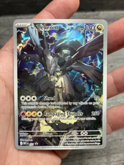 Pokemon N's Zekrom Ascended Heroes ETB Sealed Black Star Promo #031 - Image 1