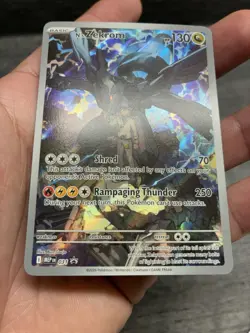 Pokemon N's Zekrom Ascended Heroes ETB Sealed Black Star Promo #031 - Image 2