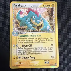 2006 Pokemon Feraligatr Delta Species 2/101 Holo NM - Image 1