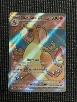 Pokemon TCG 2023 Charizard EX Scarlet & Violet Ultra Rare 183/165 - Image 1