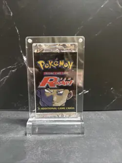 Nintendo Wizards of the Coast Pokemon TCG Team Rocket Booster Pack - Image 1