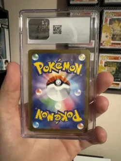 Pokemon Tcg japanese Ninetales Ex Full Art 151 Holo Cgc 10 Mint *with Blemish* - Image 3
