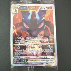 Pokemon TCG Lucario VSTAR SWSH291 Crown Zenith Promo/rare NM - Image 1