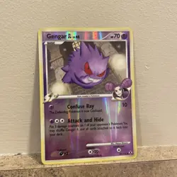 Gengar GL 2009 Rising Rivals 40/111 Reverse Holo Gym Leader’s Fantina Pokemon MP - Image 1