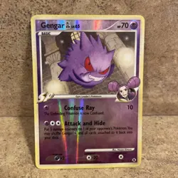 Gengar GL 2009 Rising Rivals 40/111 Reverse Holo Gym Leader’s Fantina Pokemon MP - Image 2