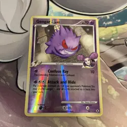 Gengar GL 2009 Rising Rivals 40/111 Reverse Holo Gym Leader’s Fantina Pokemon MP - Image 3
