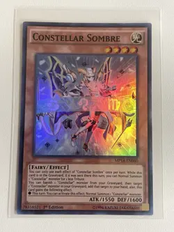 Yugioh! Constellar Sombre - MP14-EN060 - Super Rare - 1st Edition LP - Image 1