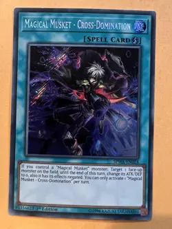 Yu-Gi-Oh! Magical Musket - Cross-Domination / SPWA-EN024 1st Edition NM - Image 1