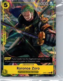 Roronoa Zoro (Illustration Box Vol.3) UC Sealed One Piece Promo OP07-113 NM - Image 1