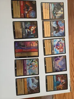Disney Lorcana Lot Of 30 ( Sr, Rares, Foils) Foils First Picture - Image 1