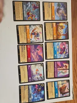 Disney Lorcana Lot Of 30 ( Sr, Rares, Foils) Foils First Picture - Image 2