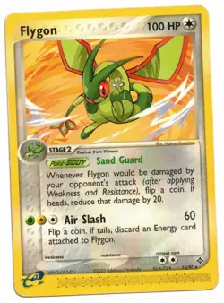 Pokemon Card: Flygon 15/97 EX Dragon Set E-Reader Rare! EX - Image 1