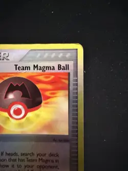 Team Magma Ball 80/95 Team Magma vs Team Aqua Reverse Holo Pokemon Card TCG - Image 3