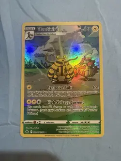 Pokemon Electivire Crown Zenith Galarian Gallery Ultra Rare Card GG08/GG70 - Image 1
