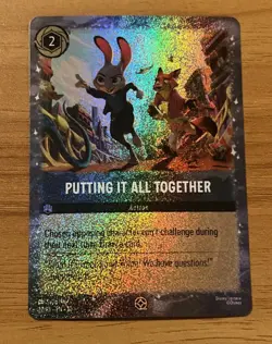 Lorcana Putting It All Together Disney Zootopia 2 Movie Promo Card Cinemark - Image 1