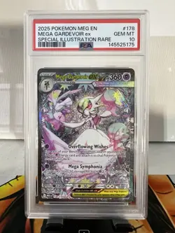 PSA 10 - Mega Gardevoir ex 178/132 Pokemon Card - GEM MINT - Image 1
